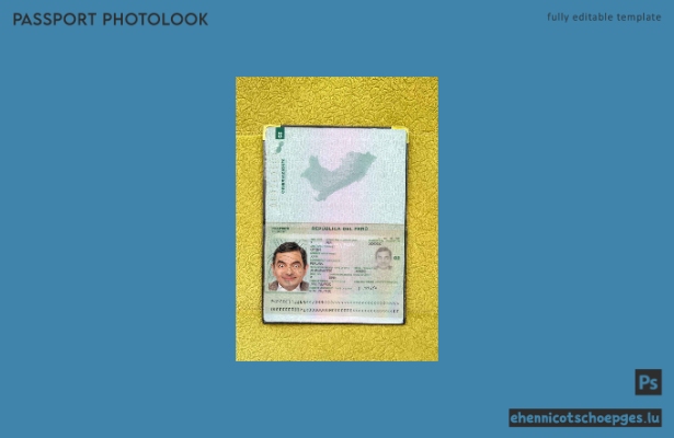 Peru-Pass – Fotoansicht (Beispielvorschau)